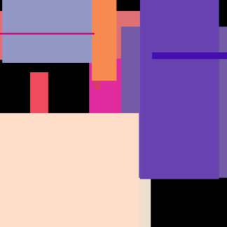 Violet Purple Dress Moustache